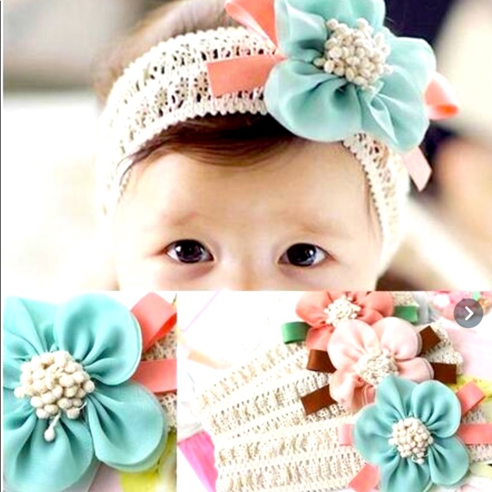 Baby Lace Flower Headband